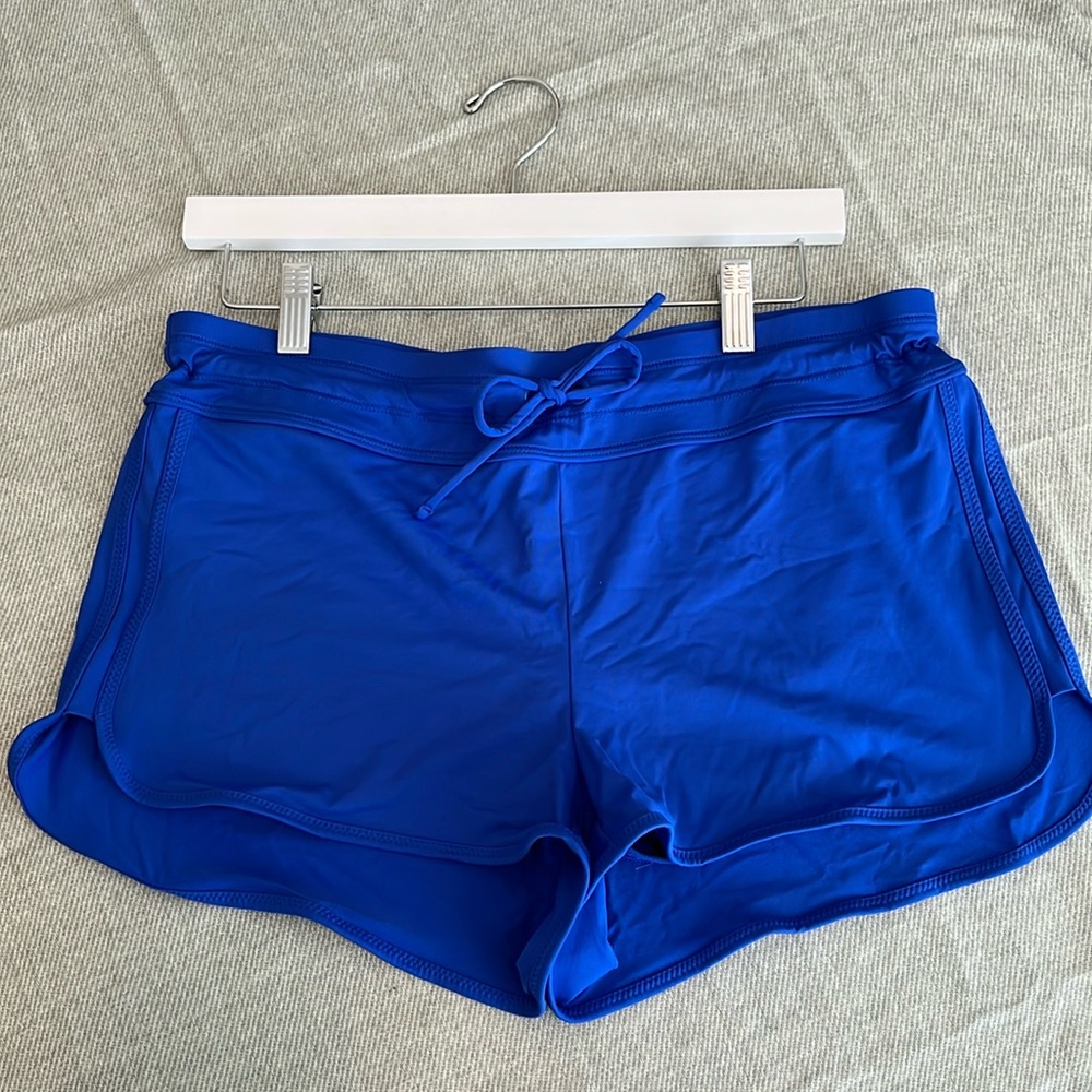 Athleta Swim Shorts Sz Med. Cobalt Blue, Great Condition!